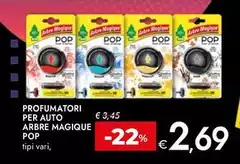 Pop - Profumatori Per Auto Arbre Magique