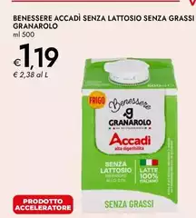 Granarolo - Benessere Accadi Senza Lattosio Senza Grassi