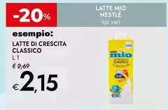 Latte Di Crescita Classico