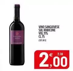 Rubicone - Vino Sangiovese Sul