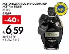 Acetaia bellei - Aceto Balsamico Di Modena IGP Acetaia bellei - Aceto Balsamico Di Modena IGP