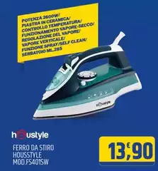 Houstyle - Ferro Da Stiro Housstyle Mod.FS401SW