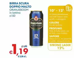 Oranjeboom - Birra Scura Doppio Malto