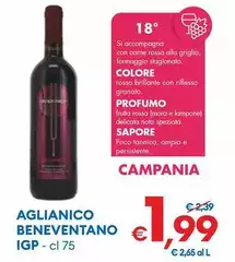 Aglianico Beneventano IGP Aglianico Beneventano IGP