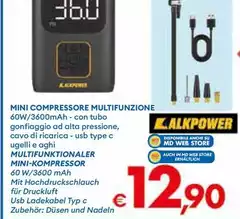 Mini Compressore Multifunzione Mini Compressore Multifunzione