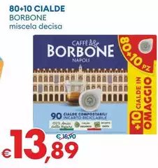Caffe Borbone - 80+10 Cialde 