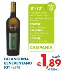 Falanghina Beneventano IGT Falanghina Beneventano IGT