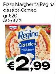 Cameo - Pizza Margherita Regina Classica Cameo - Pizza Margherita Regina Classica