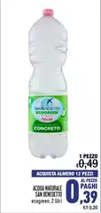 San Benedetto - Acqua Naturale