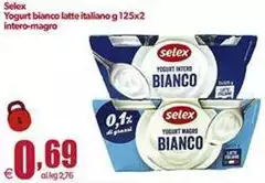 Selex - Yogurt Bianco Latte Italiano