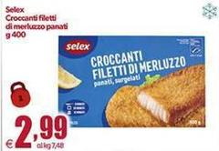 Selex - Croccanti Filetti Di Merluzzo Panati