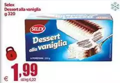 Selex - Dessert Alla Vaniglia Selex - Dessert Alla Vaniglia