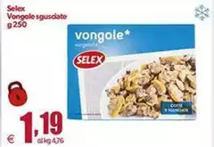 Selex - Vongole Sgusciate Selex - Vongole Sgusciate