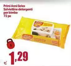 Selex - Primi Anni Salviettine Detergenti Per Bimbo Selex - Primi Anni Salviettine Detergenti Per Bimbo