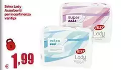 Selex - Lady Assorbenti Per Incontinenza Selex - Lady Assorbenti Per Incontinenza