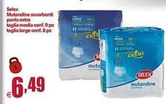 Selex - Mutandine Assorbenti Pants Extra Taglia Media