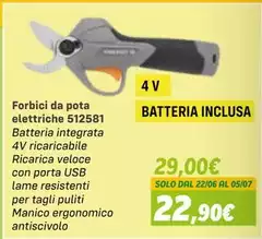 Solo - Forbici Da Pota Elettriche 512581