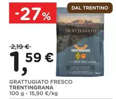 Trentingrana - Grattugiato Fresco Trentingrana - Grattugiato Fresco