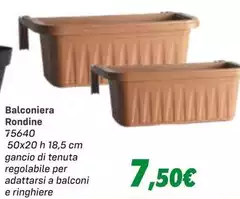 Balconi - era Rondine