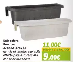 Riserva - Balconiera 375782-375783