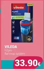 Vileda - H2pro Flat Mop System