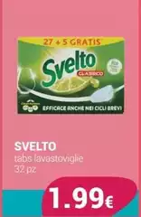 Svelto - Tabs Lavastoviglie