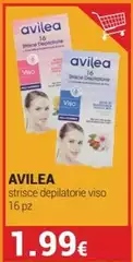 Avilea - Strisce Depilatorie Viso