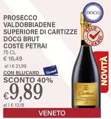 Coste Petrai - Prosecco Valdobbiadene Superiore Di Cartizze DOCG Brut Coste Petrai - Prosecco Valdobbiadene Superiore Di Cartizze DOCG Brut