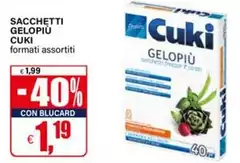 Cuki - Sacchetti Gelopiù Cuki - Sacchetti Gelopiù