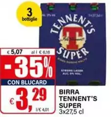 Tennent's - Birra Super