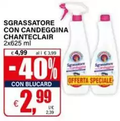 Chanteclair - Sgrassatore Con Candeggina Chanteclair - Sgrassatore Con Candeggina