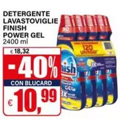 Finish - Detergente Lavastoviglie Power Gel Finish - Detergente Lavastoviglie Power Gel
