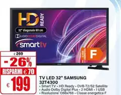 Samsung - Tv Led 32 '' Samsung - Tv Led 32 ''