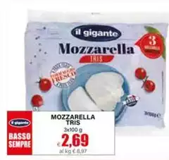 Il Gigante - Mozzarella Tris 