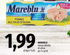 Mareblu - Tonno All'Olio Di Oliva Mareblu - Tonno All'Olio Di Oliva
