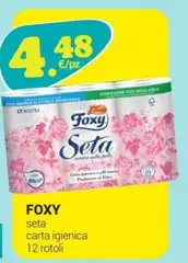 Foxy - Seta Carta Igienica