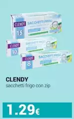 Clendy - Sacchetti Frigo Con Zip Clendy - Sacchetti Frigo Con Zip