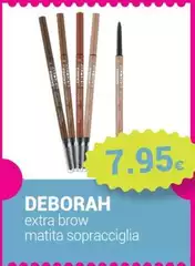 Deborah - Extra Brow Matita Sopracciglia Deborah - Extra Brow Matita Sopracciglia