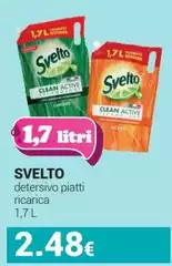 Svelto - Detersivo Piatti Ricarica Svelto - Detersivo Piatti Ricarica