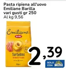 Barilla - Pasta Ripiena All'Uovo Emiliane Barilla - Pasta Ripiena All'Uovo Emiliane