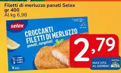 Selex - Filetti Di Merluzzo Panati Selex - Filetti Di Merluzzo Panati