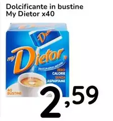 My Dietor - Dolcificante In Bustine 