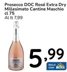 Cantine Maschio - Prosecco DOC Rosé Extra Dry Millesimato