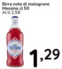 Messina - Birra Note Di Melograno Messina - Birra Note Di Melograno