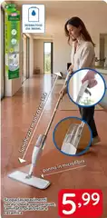 Scopa Lavapavimenti Spray