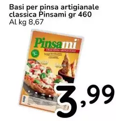 Pinsami - Basi Per Pinsa Artigianale Classica Pinsami - Basi Per Pinsa Artigianale Classica