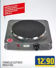 Fornello Elettrico Mod.H-002 Fornello Elettrico Mod.H-002