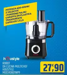 Houstyle - Robot Da Cucina Multichef Mod. ROBO1WPF