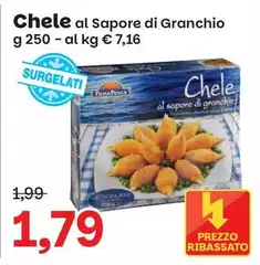 Pana pesca - Chele Al Sapore Di Granchio Pana pesca - Chele Al Sapore Di Granchio