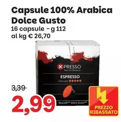 Gusto decò - Capsule 100% Arabica